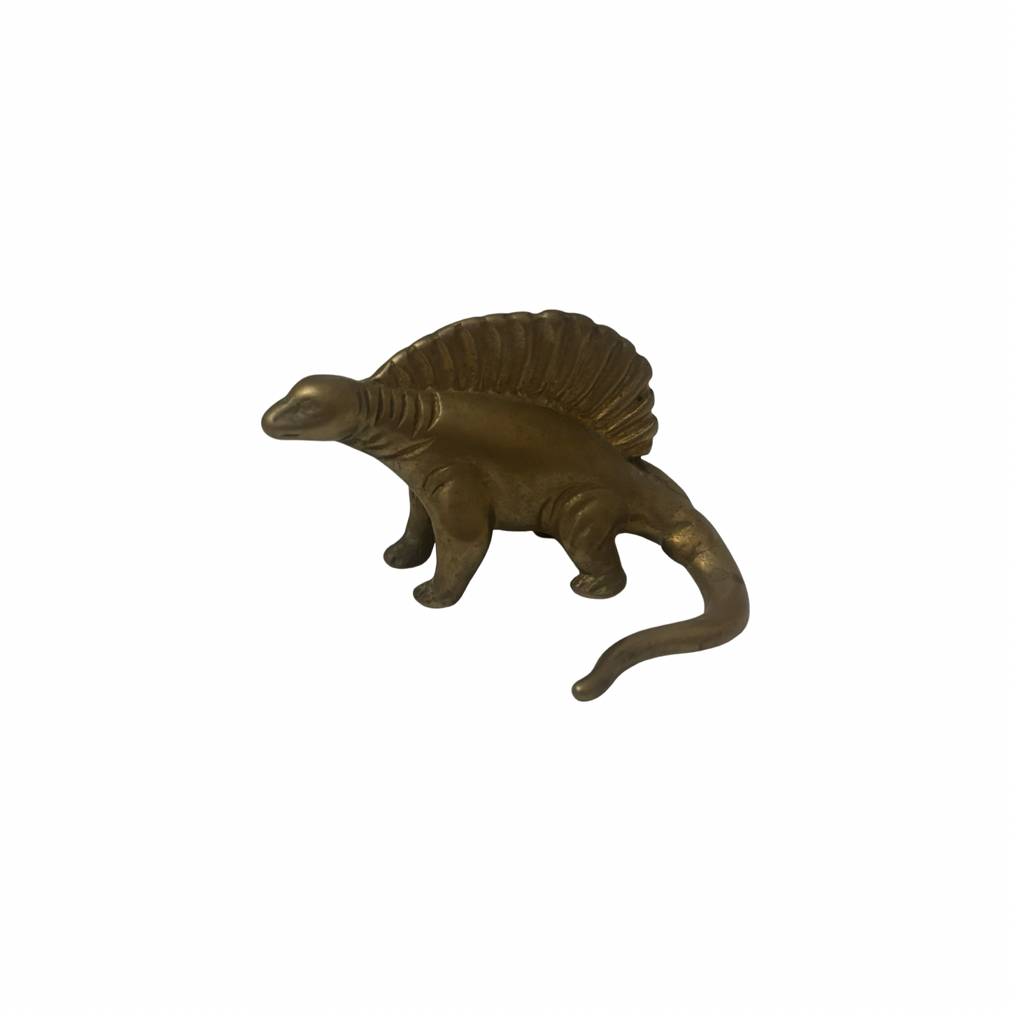Brass Dimetrodon Dinosaur