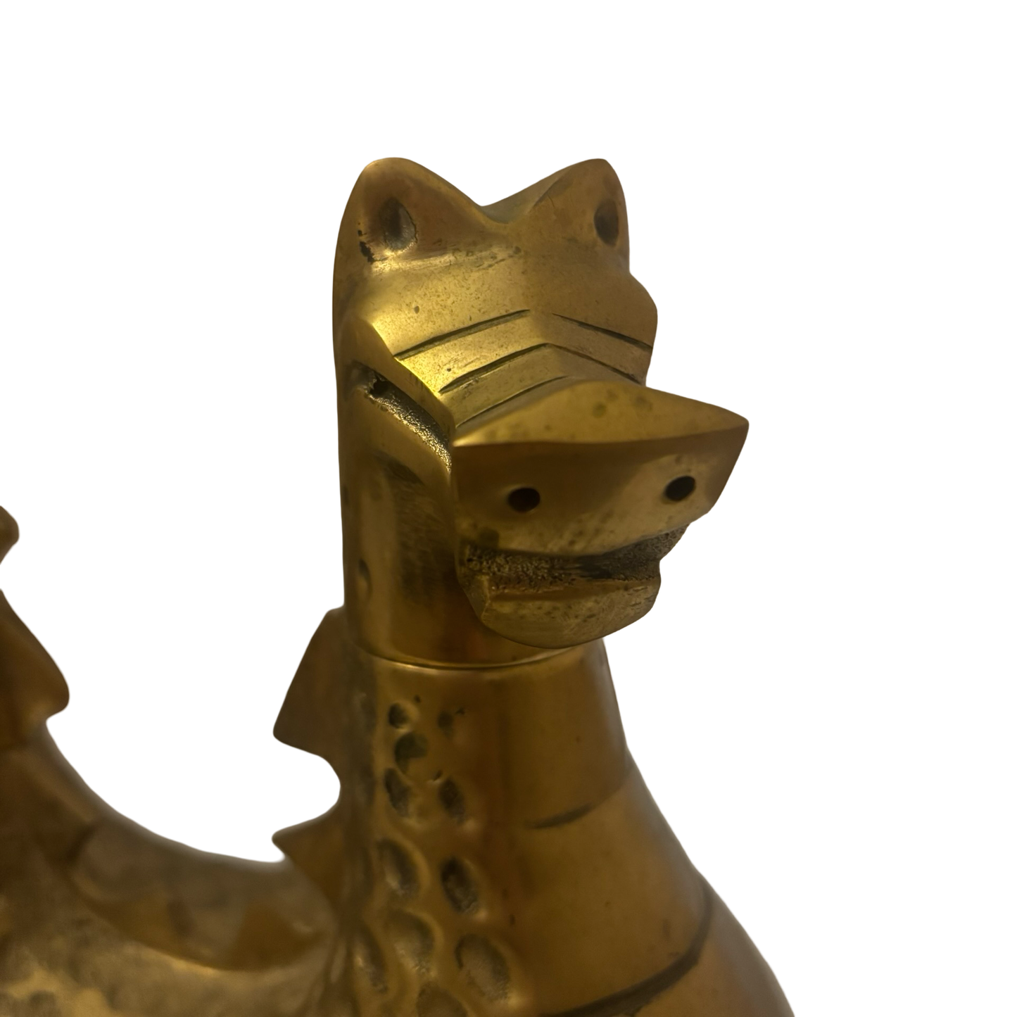Brass Puff The Magic Dragon Wood Stove Humidifier
