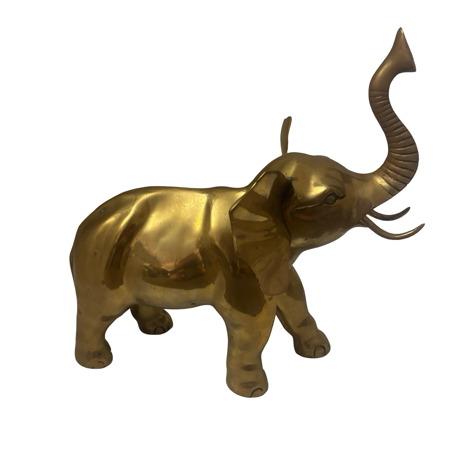 Extra Large Brass Elephant
