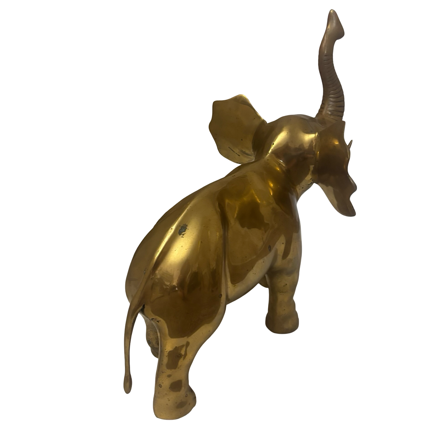 Extra Large Brass Elephant