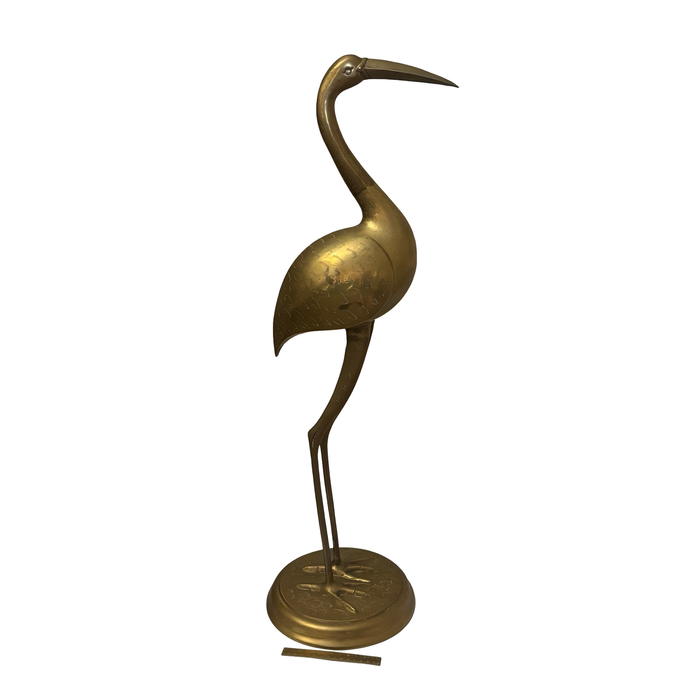 (Local Pickup Only) Huge Brass Crane