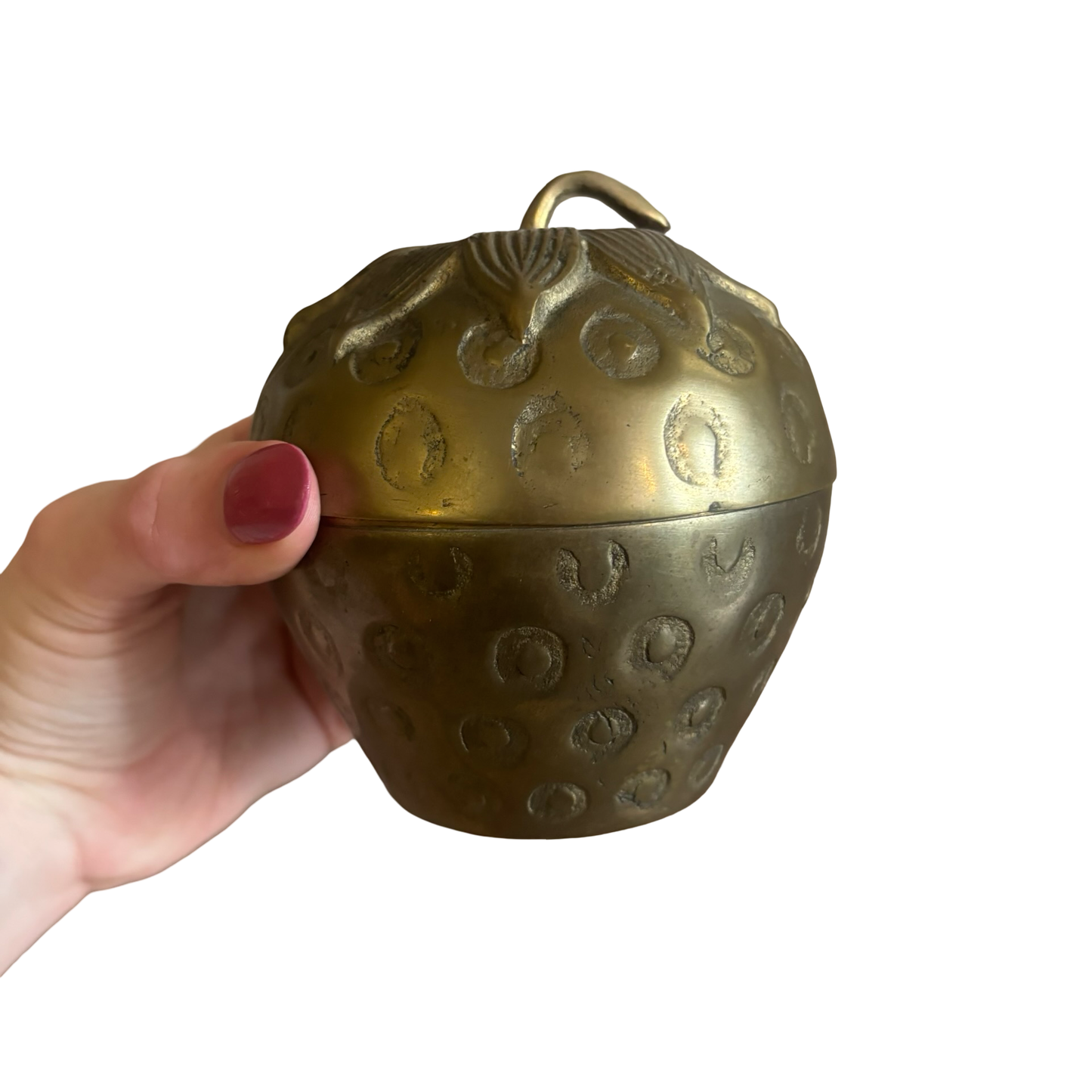 Brass Strawberry Box