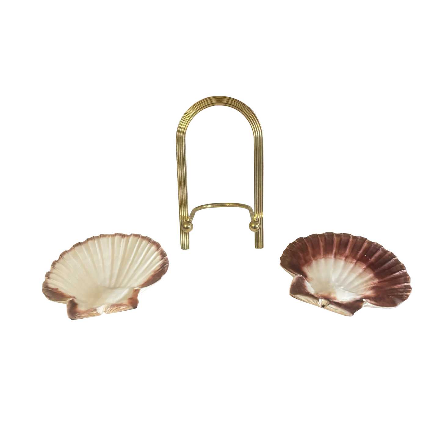 Shells + Brass Stand