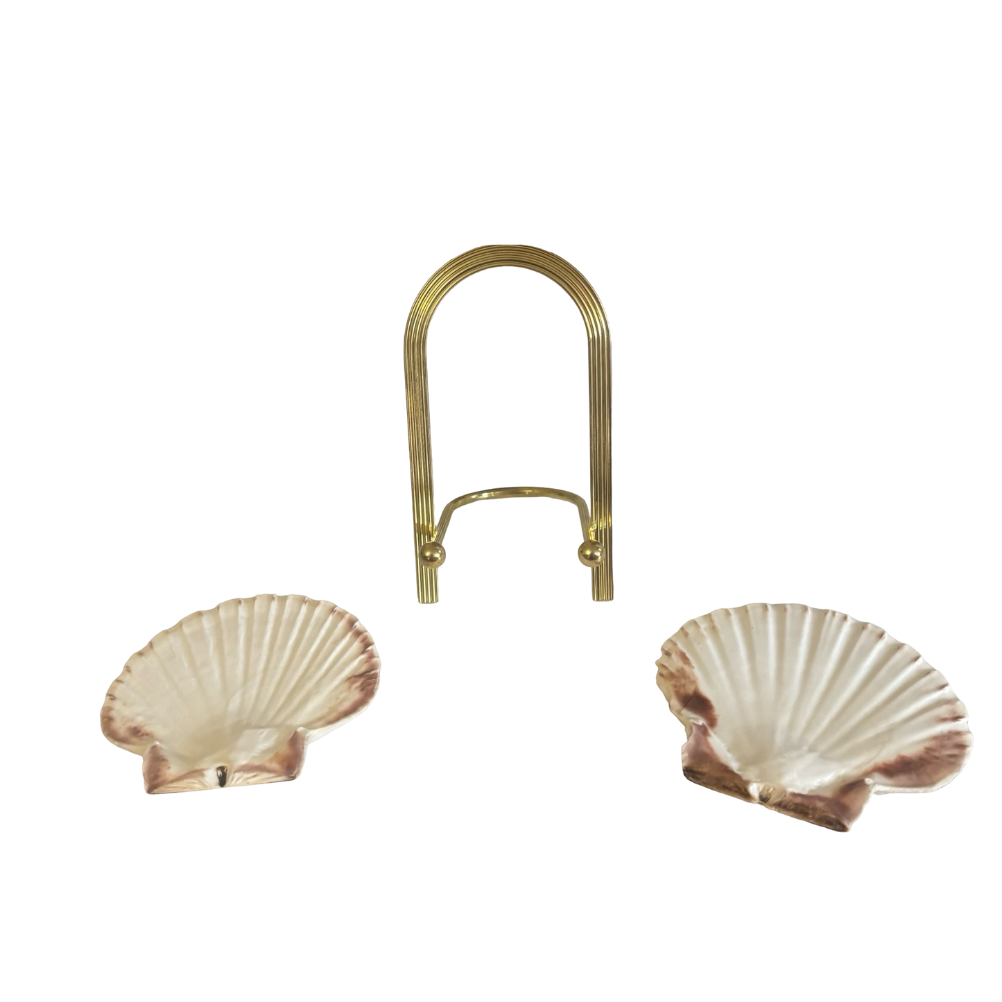 Shells + Brass Stand
