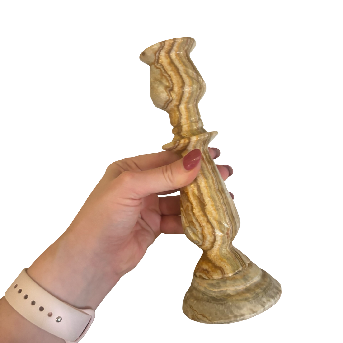 Onyx Candleholder Pair