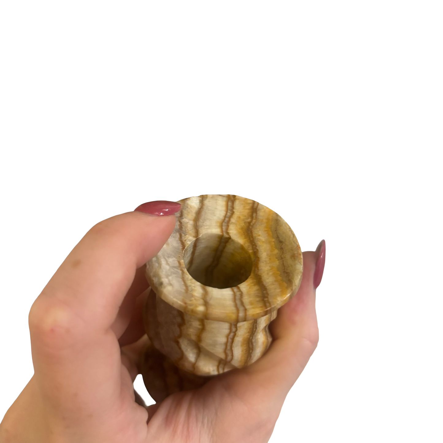 Onyx Candleholder Pair