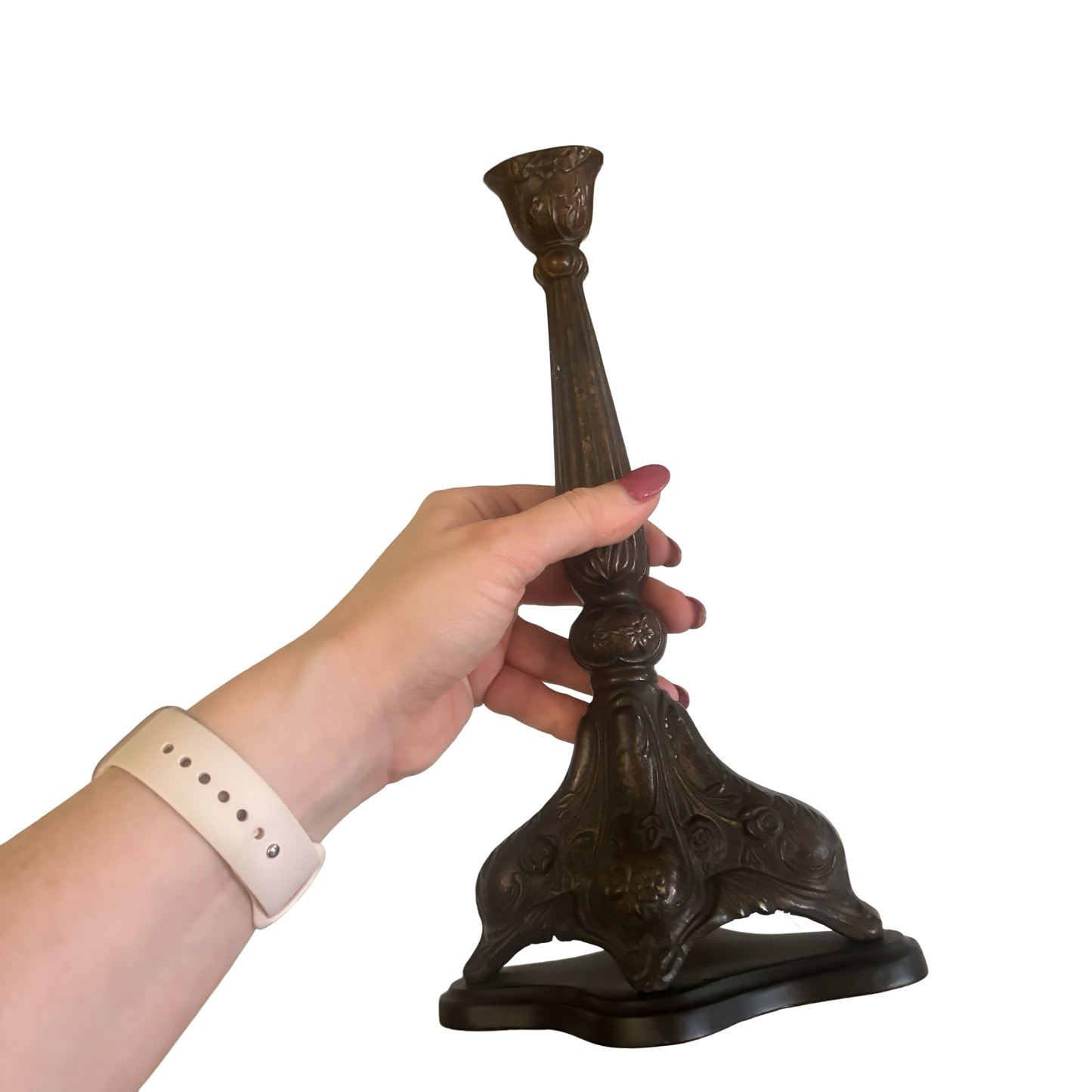 Castilian Bronze Candlestick