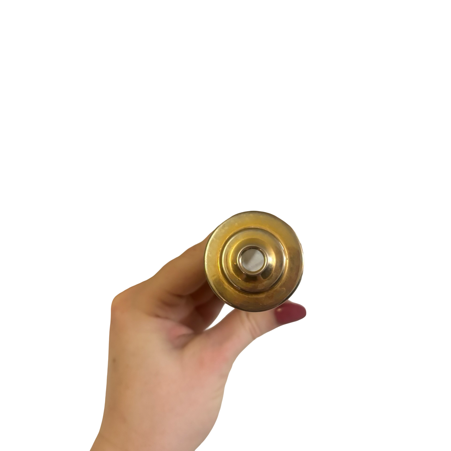 Green Marble and Brass Kaleidoscope
