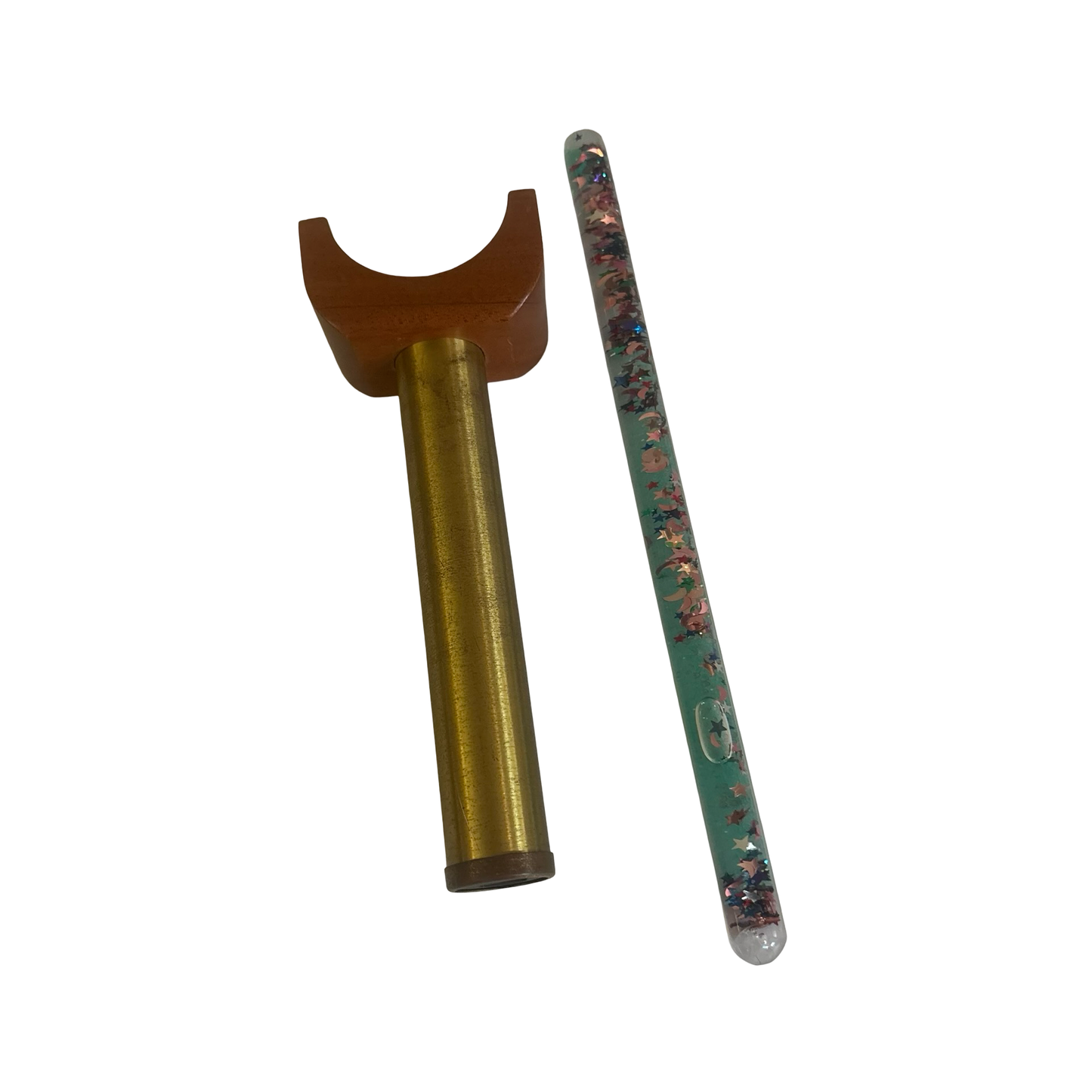 Wood and Brass Kaleidoscope