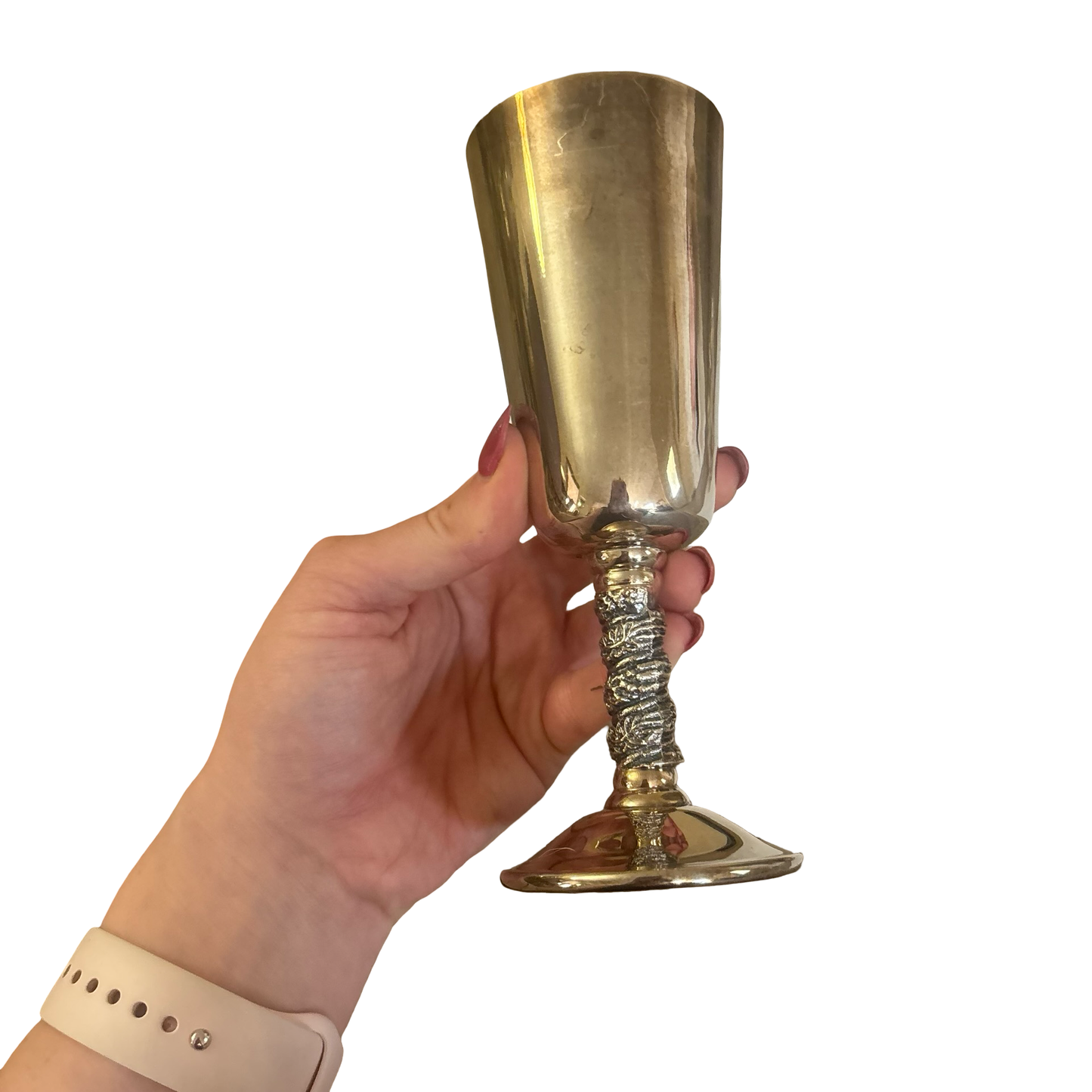 Spanish Silver Plated Goblet Set of Six