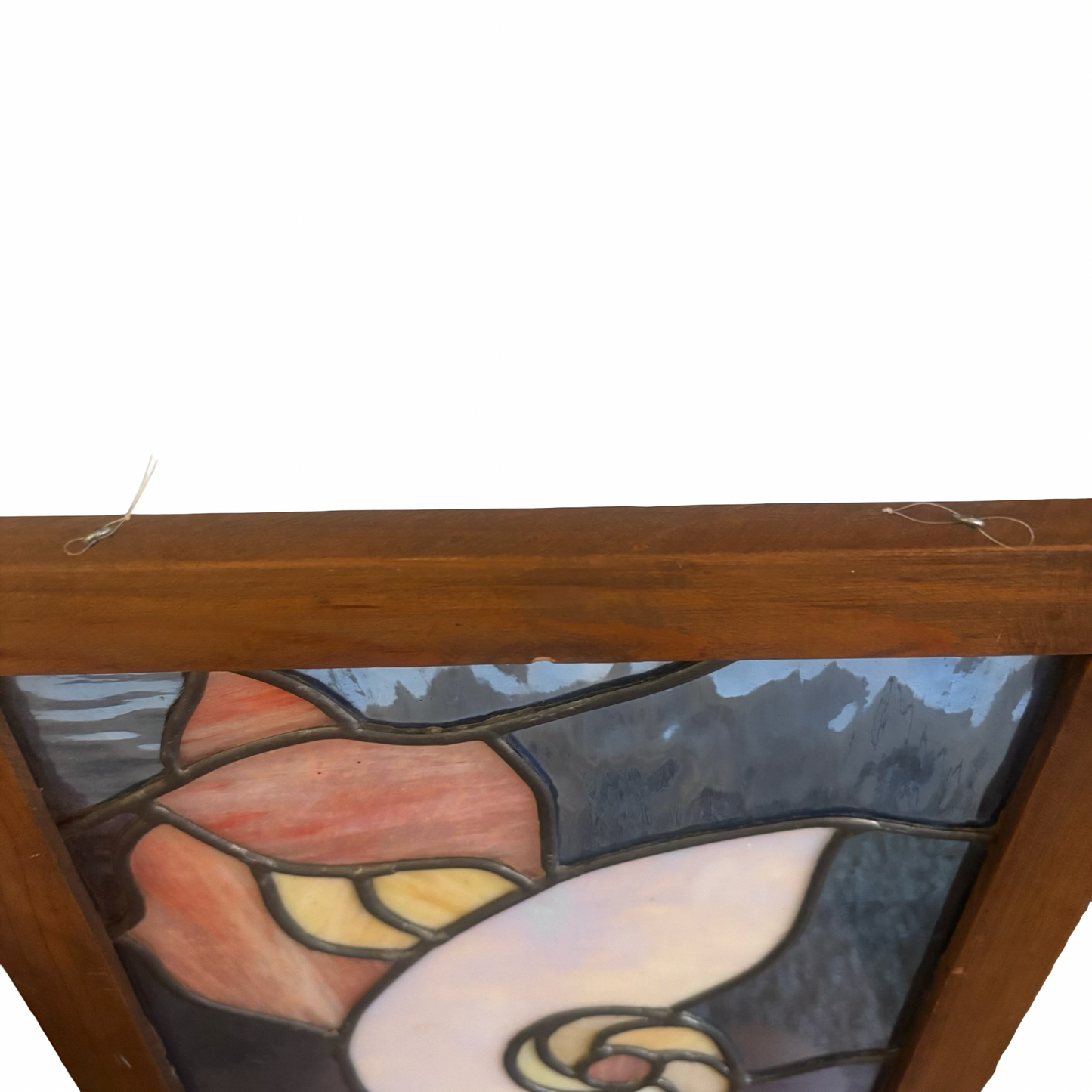 Stained Glass Shell Window