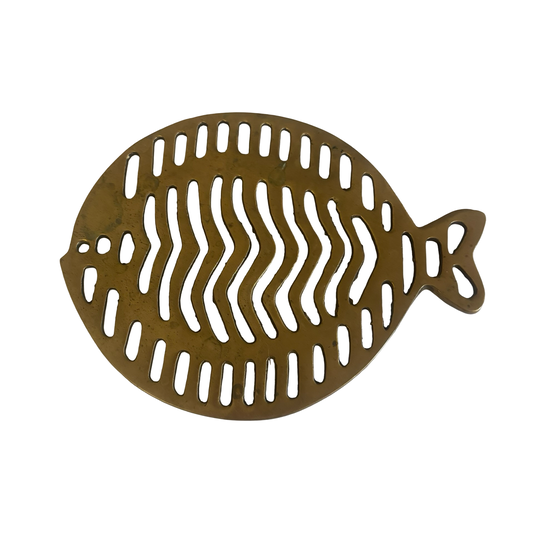 Brass Fish Trivet