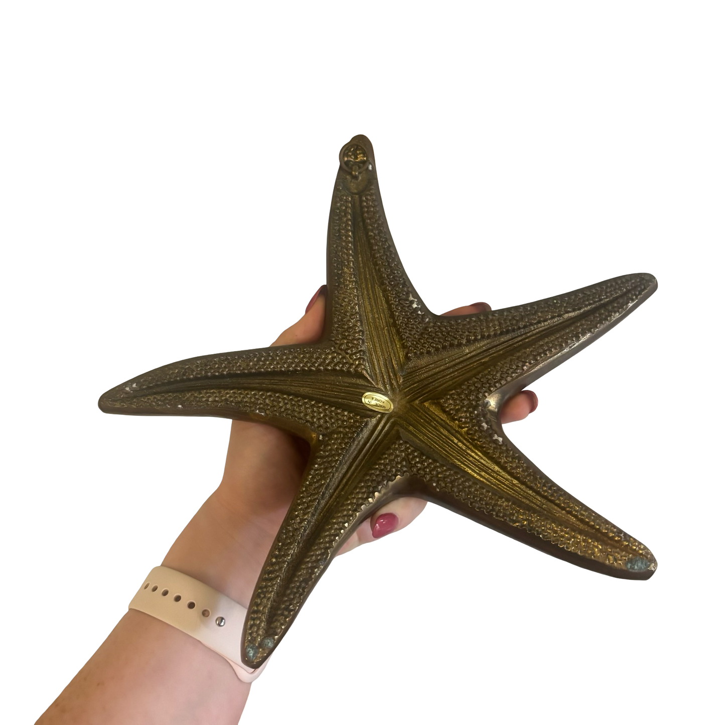 Brass Starfish Wall Hanging