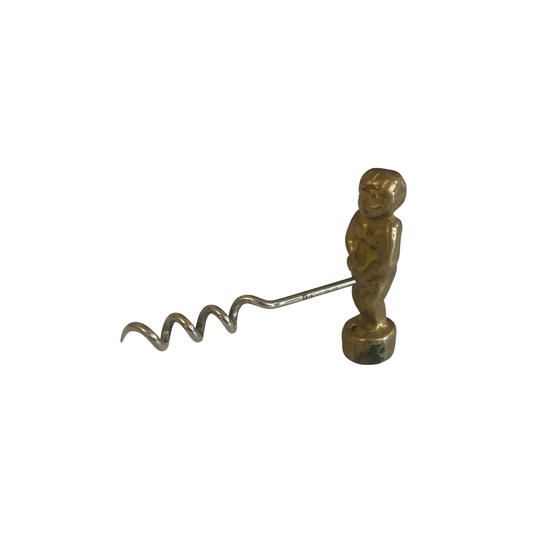 Brass Naughty Boy Corkscrew