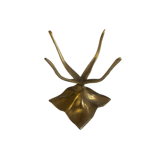 Large Brass Claw Stand