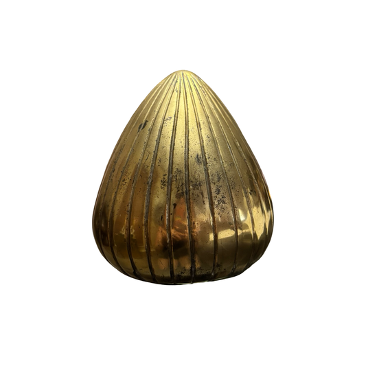 Ben Siebel Clamshell Brass Bookend
