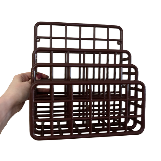 Yaffa Chocolate Brown Organizer