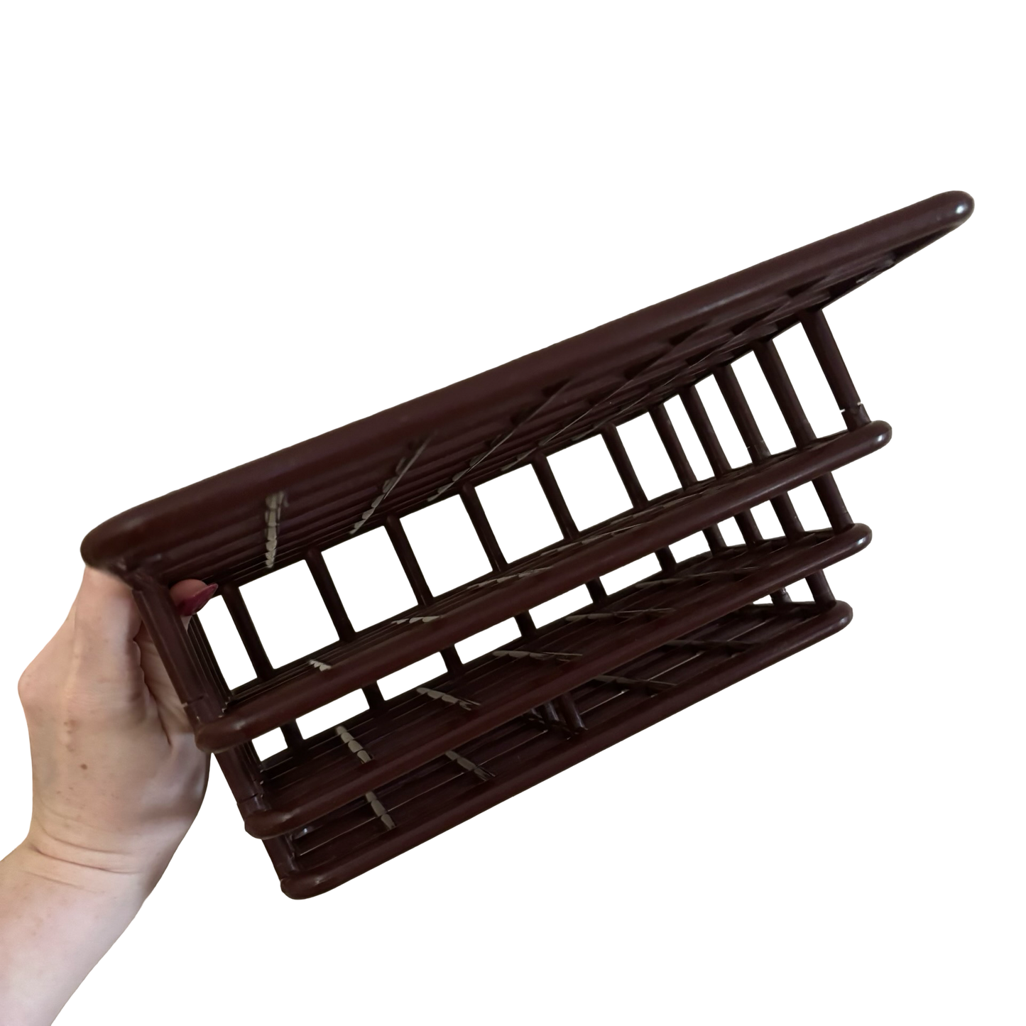 Yaffa Chocolate Brown Organizer