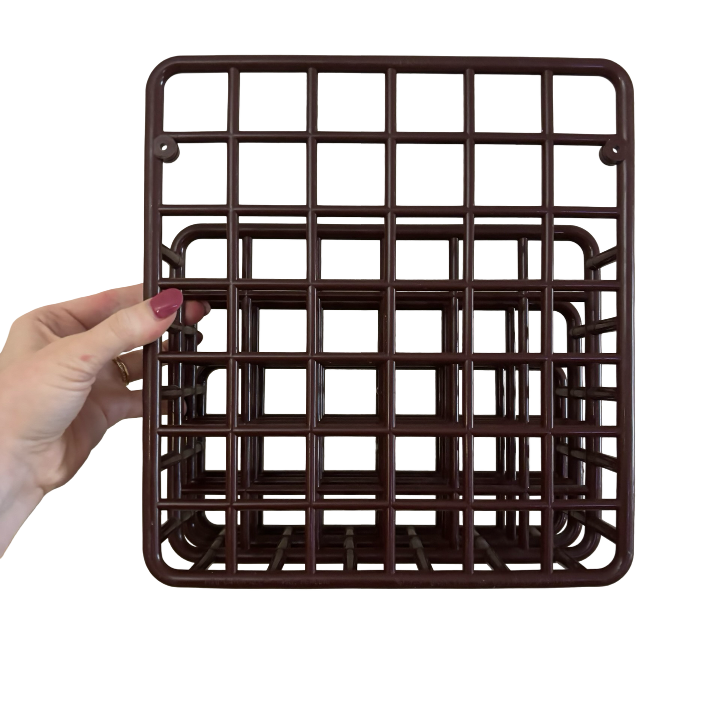 Yaffa Chocolate Brown Organizer