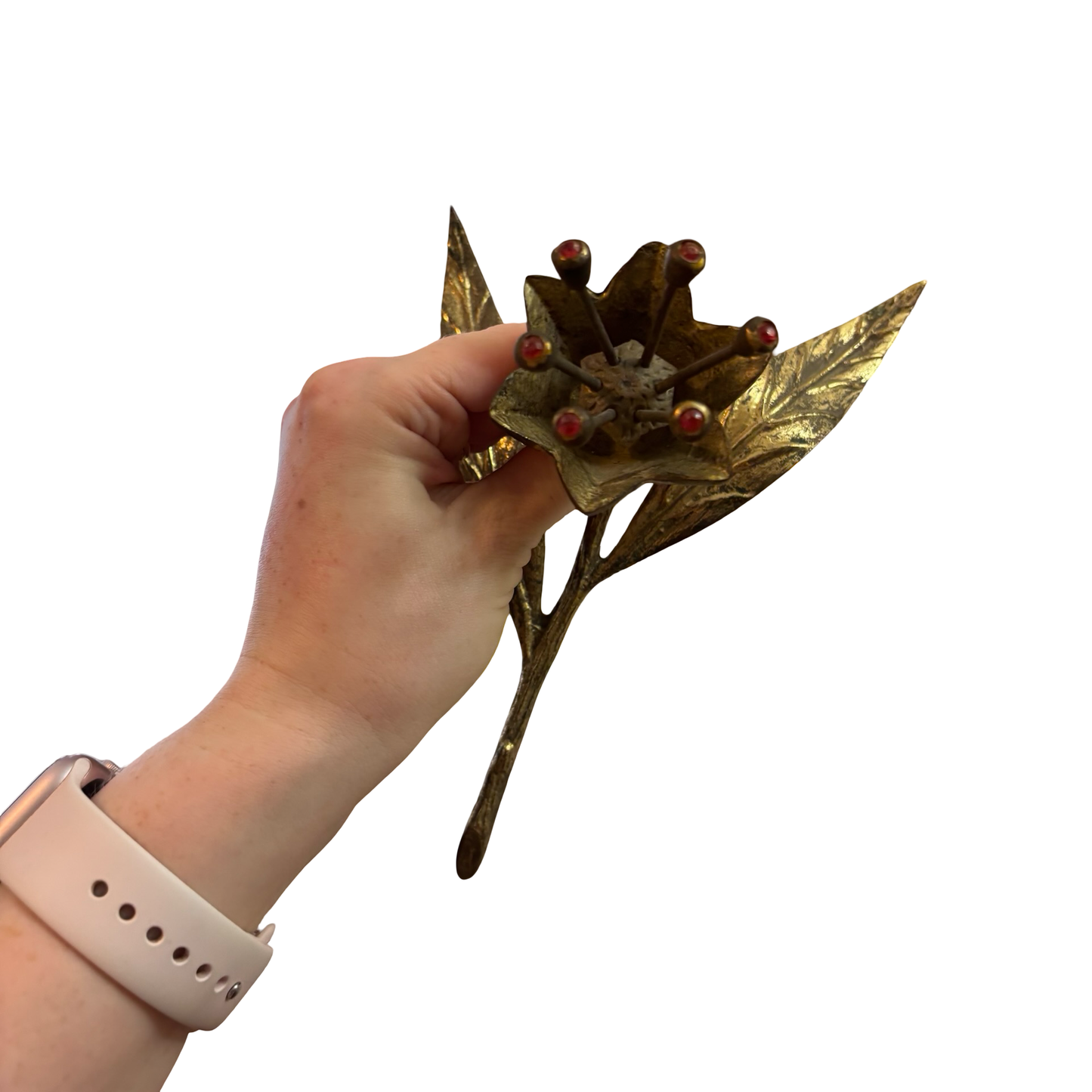 Brass Lotus Flower Ashtray