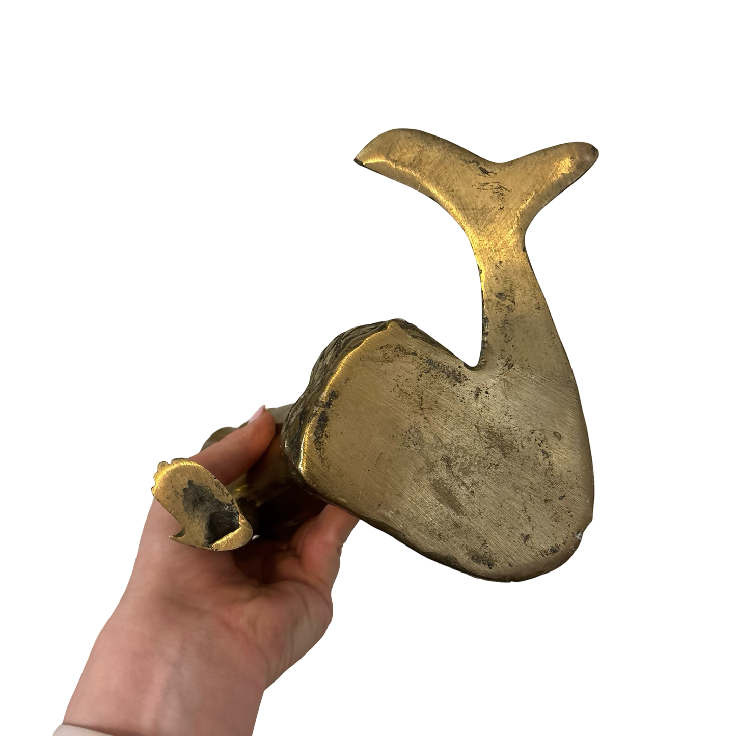 Large Brass Mermaid