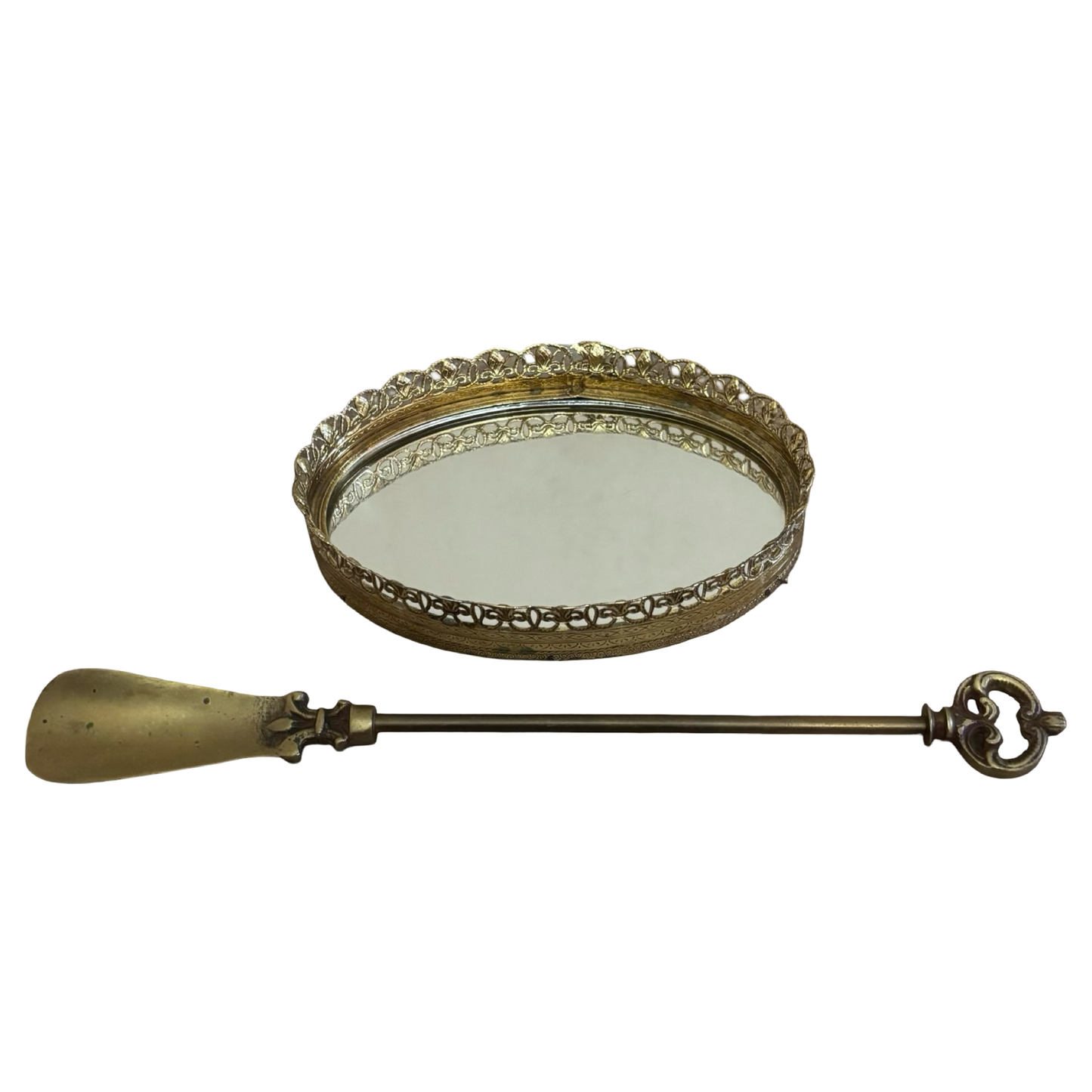 Curated Brass Vanity Set