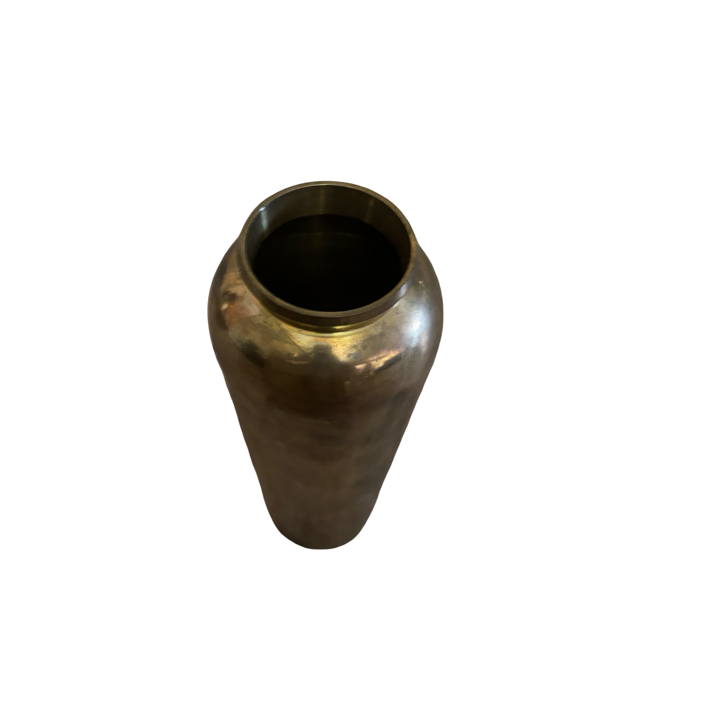 Tall Brass Vase