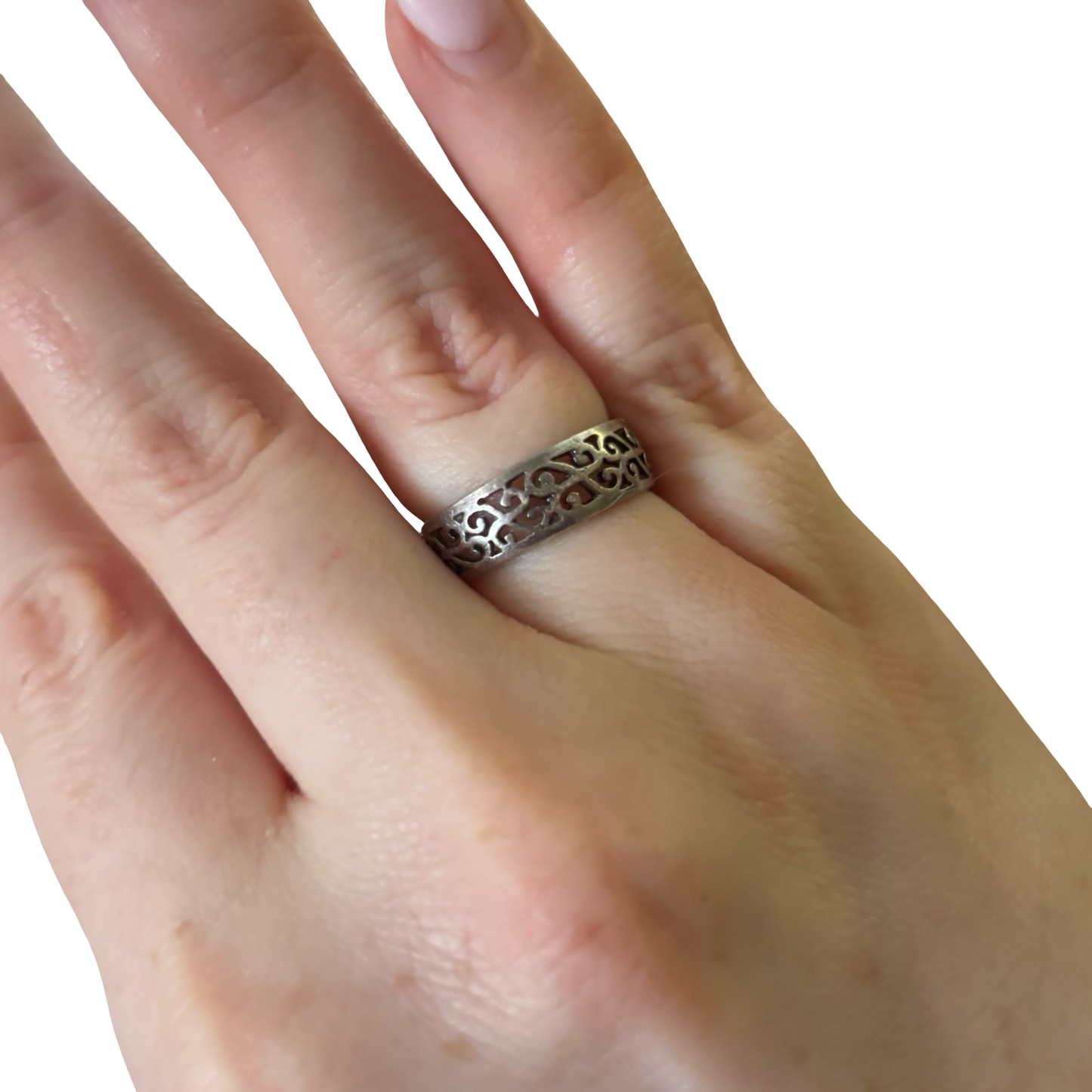 Sterling Silver Filigree Ring