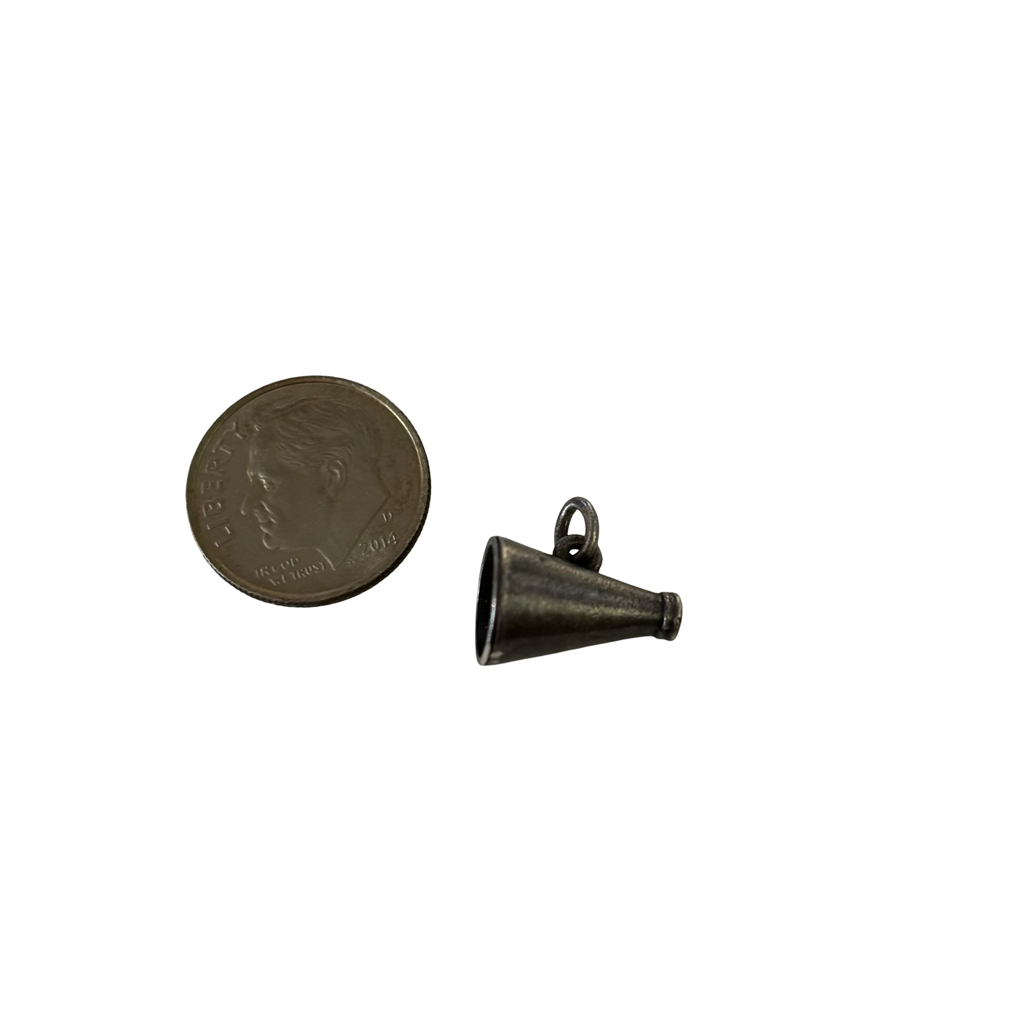 Sterling Silver Megaphone Pendant
