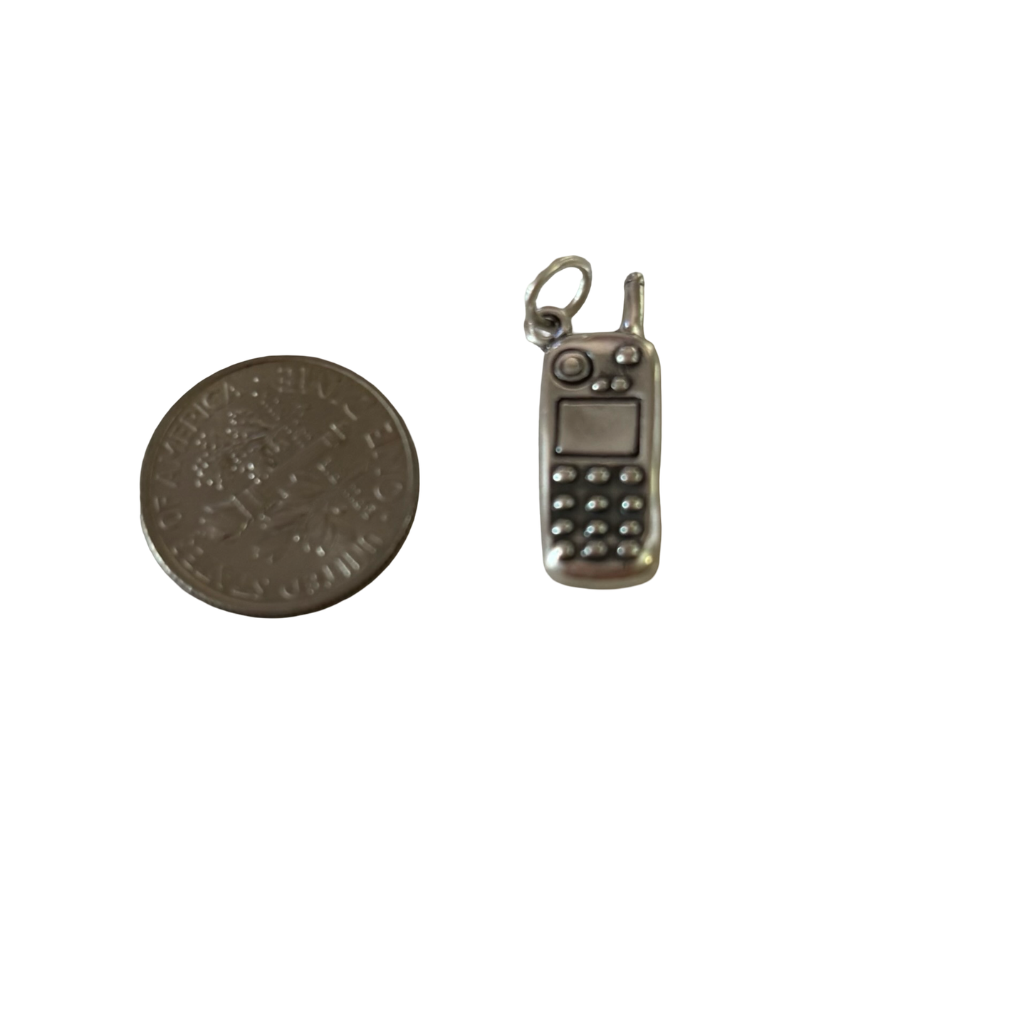 Sterling Silver Cellphone Pendant