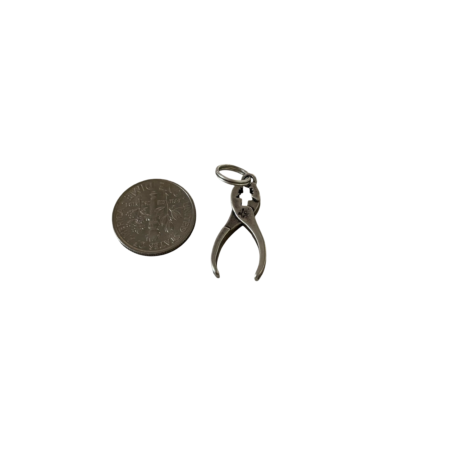 Sterling Silver Pliers Pendant