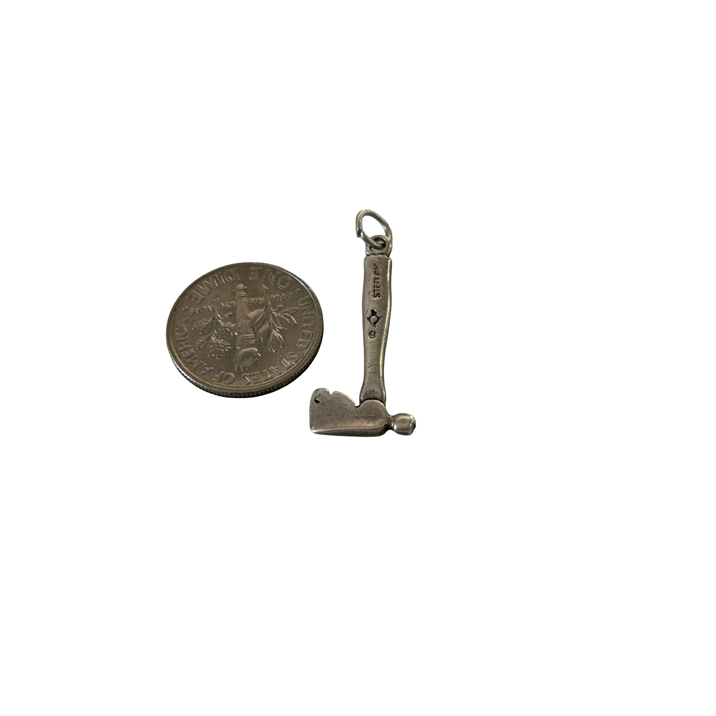 Sterling Silver Axe Pendant