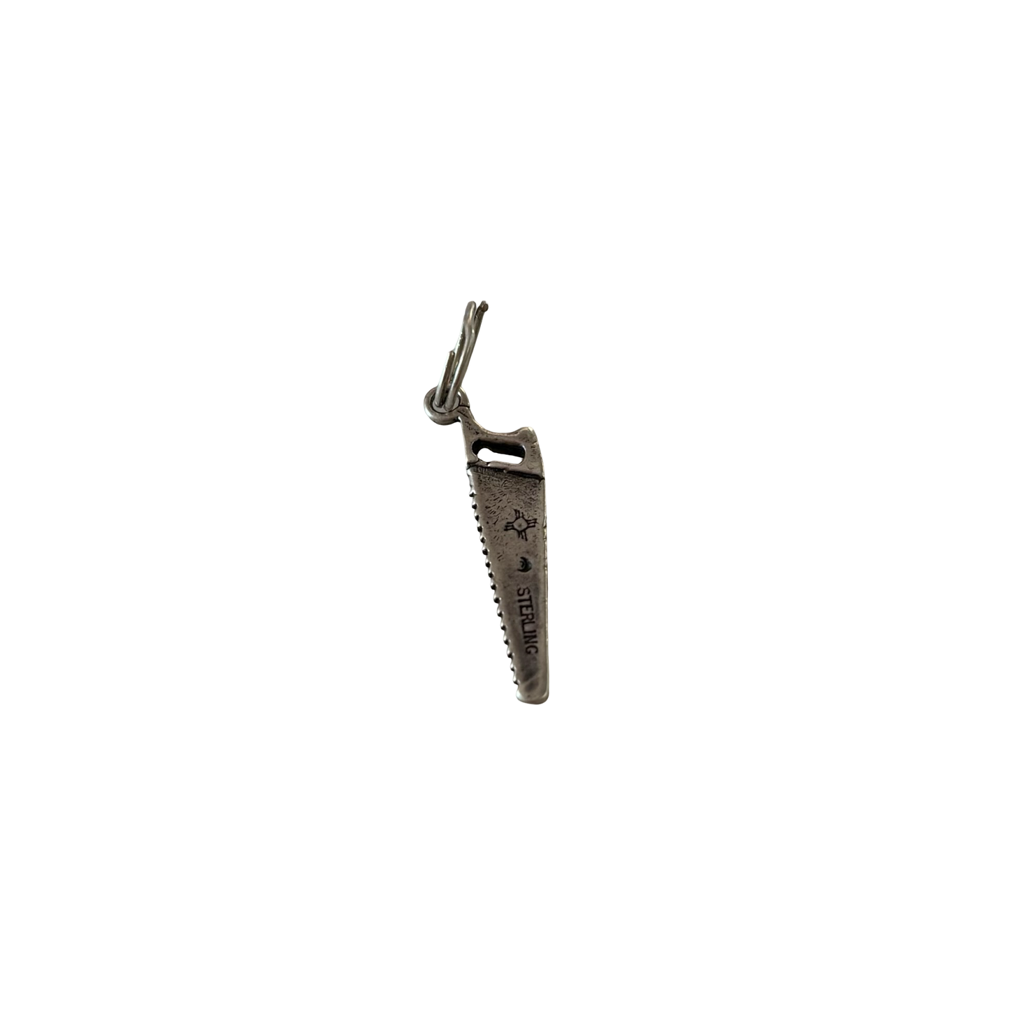 Sterling Silver Saw Pendant