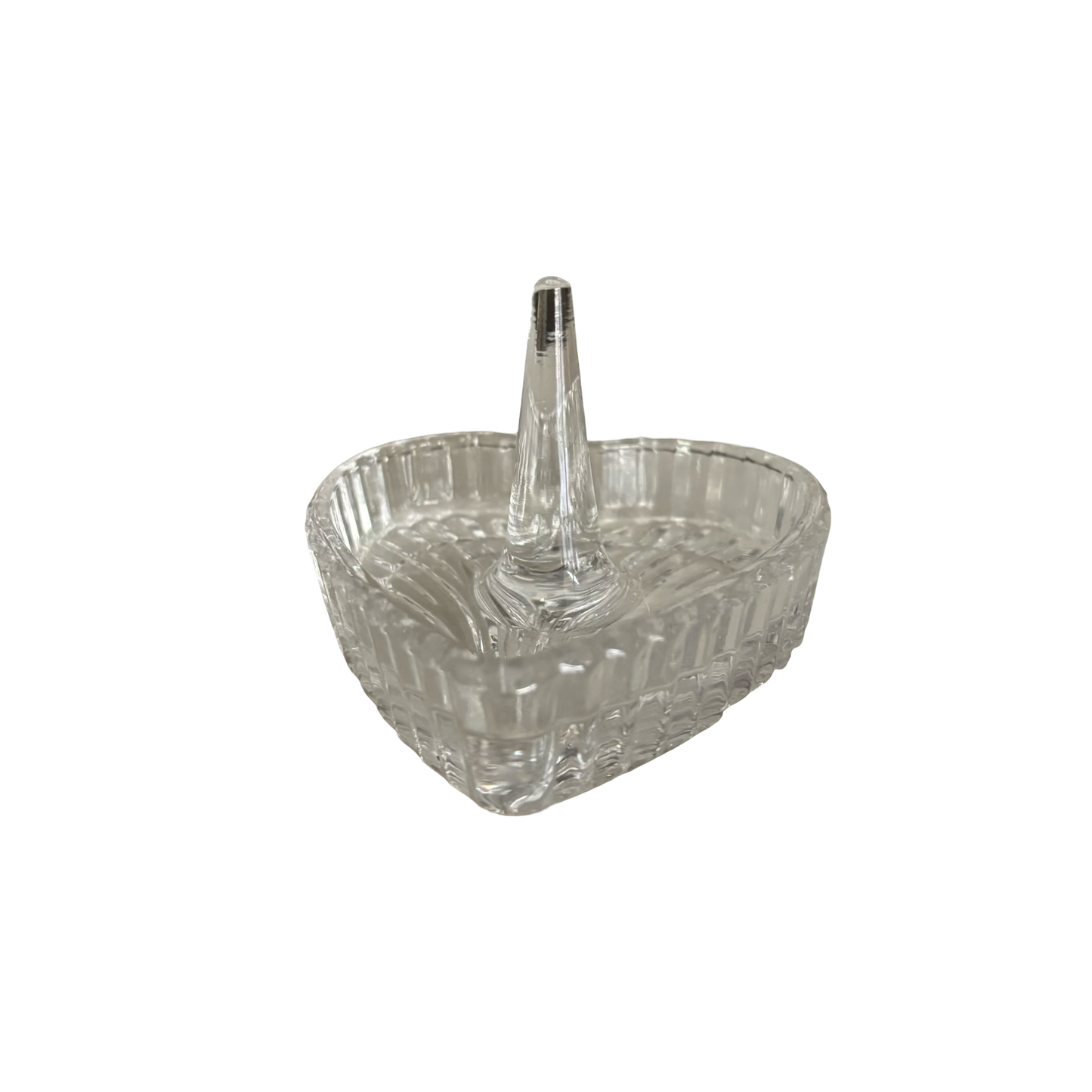 Heart Glass Ring Holder