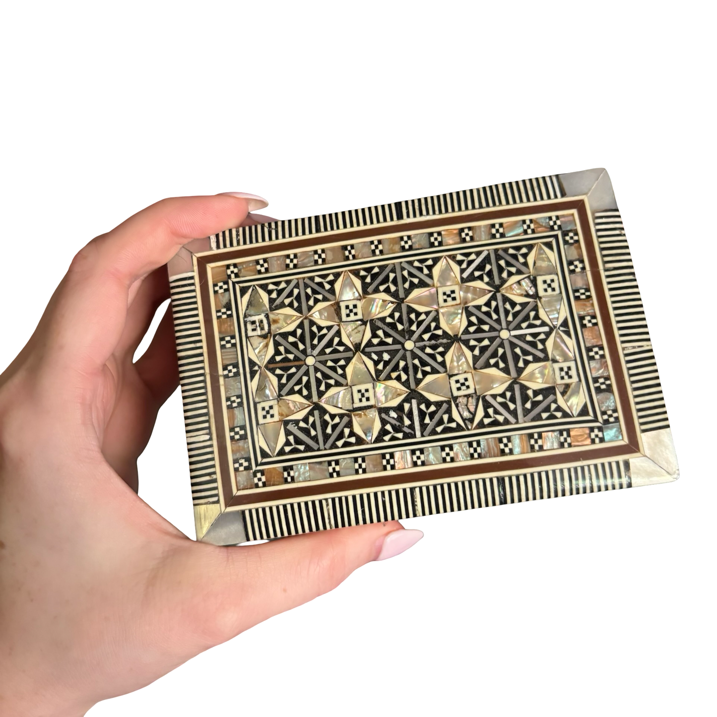 Inlaid Mother of Pearl Box