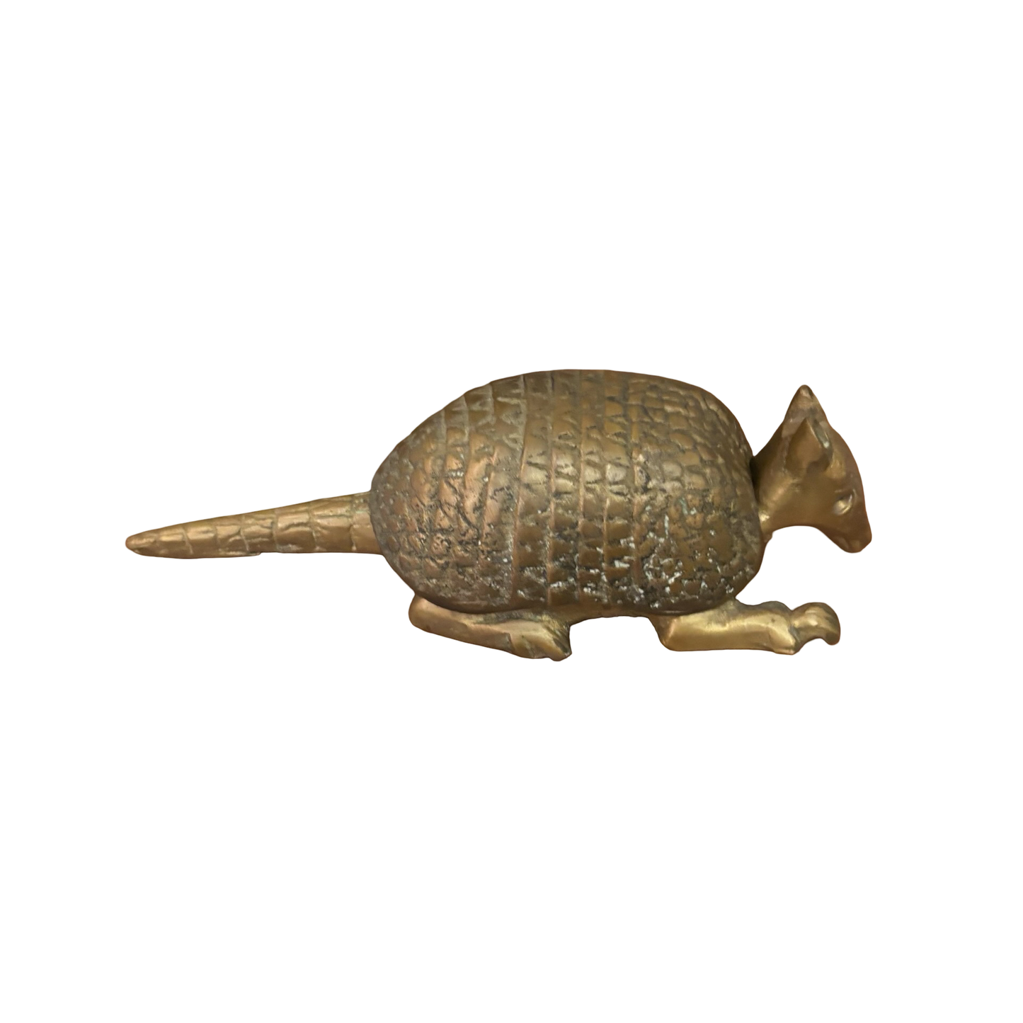 Brass Armadillo Ashtray