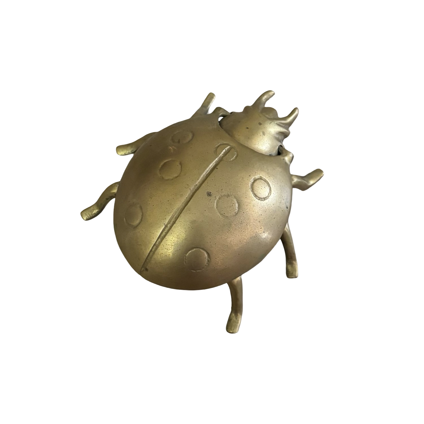Brass Ladybug Ashtray