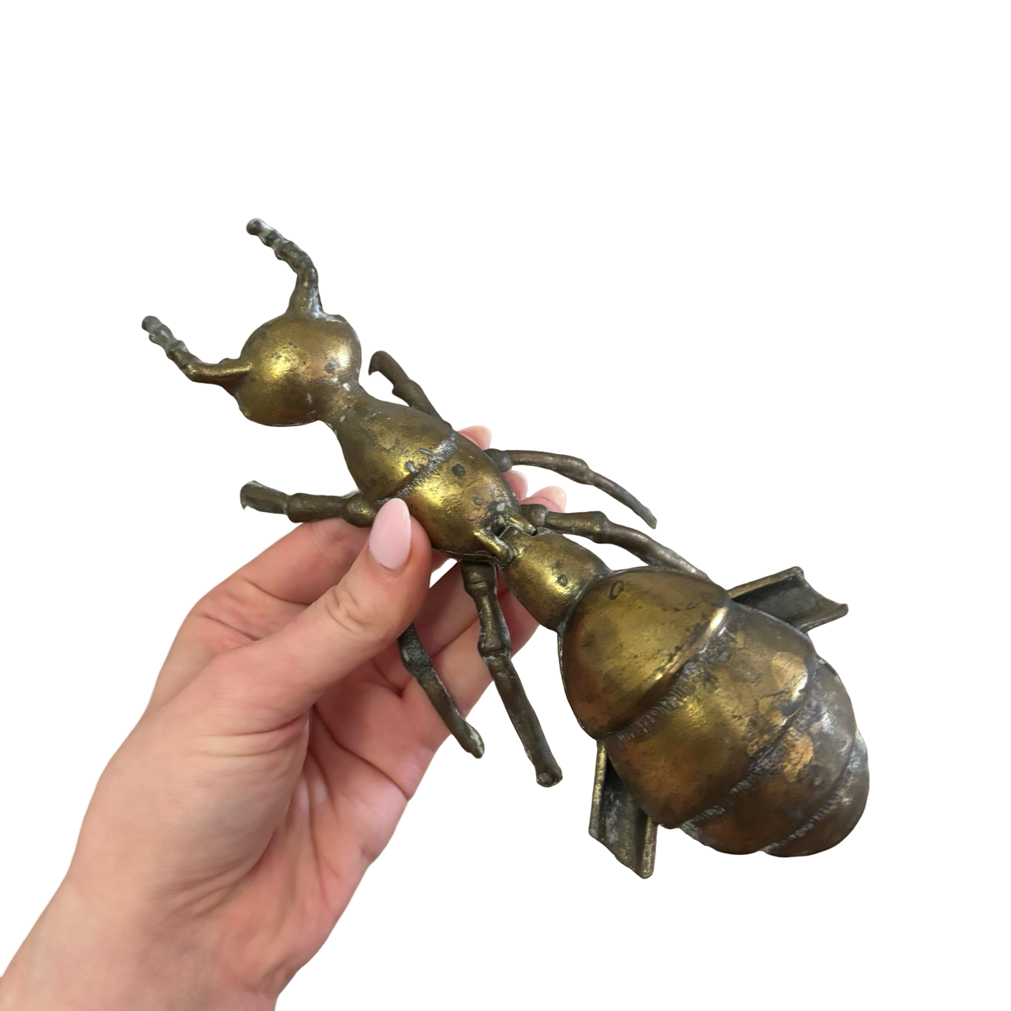 Cast Brass Ant Ashtray