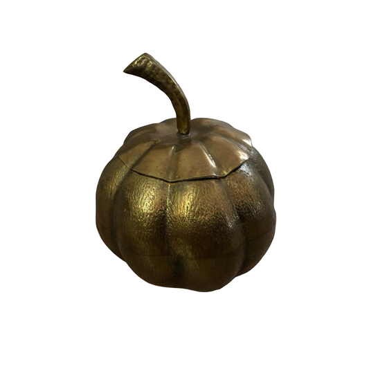 Brass Pumpkin Box