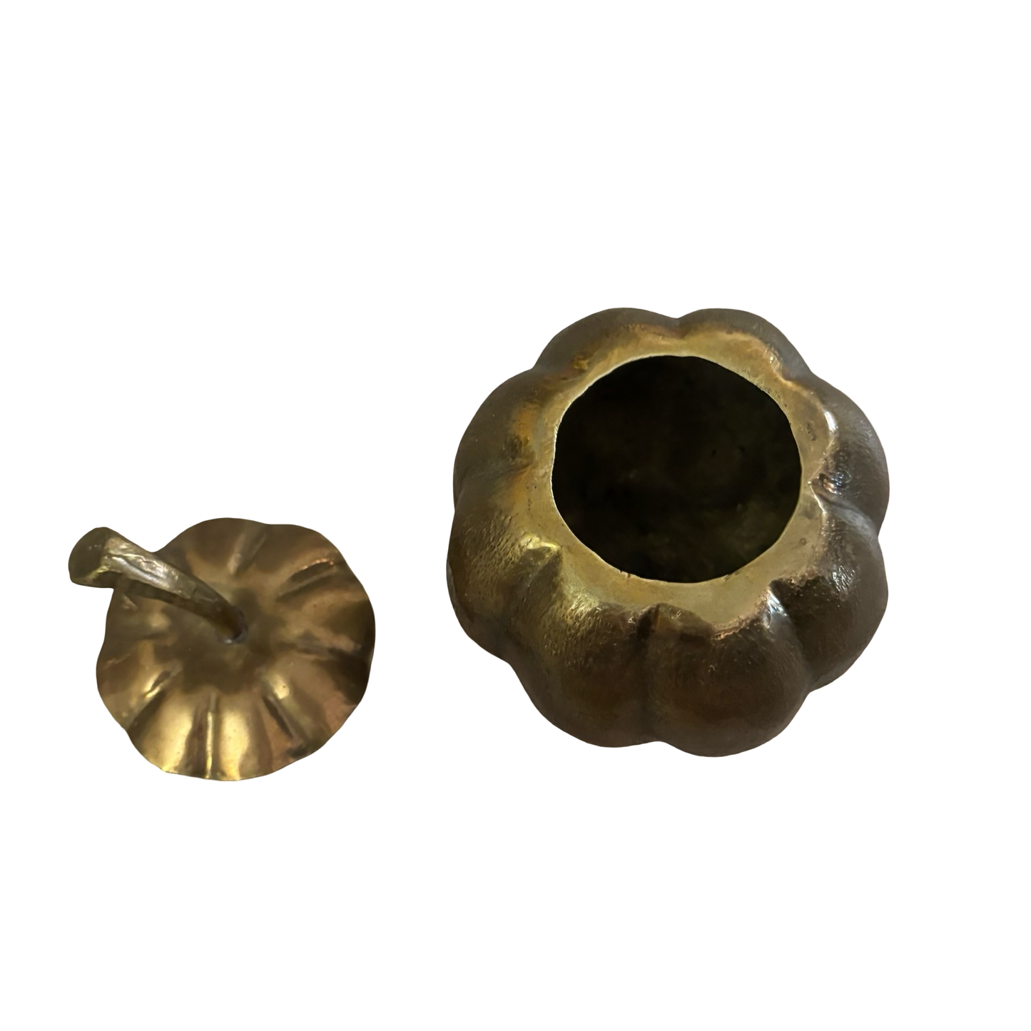 Brass Pumpkin Box