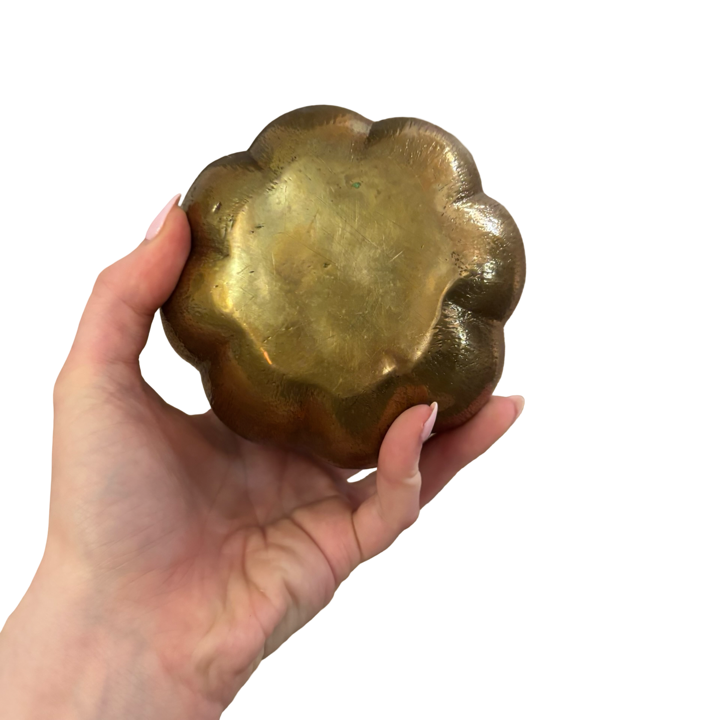 Brass Pumpkin Box