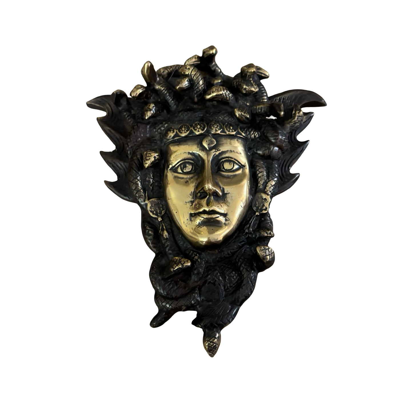 Brass Medusa Wall Hanging