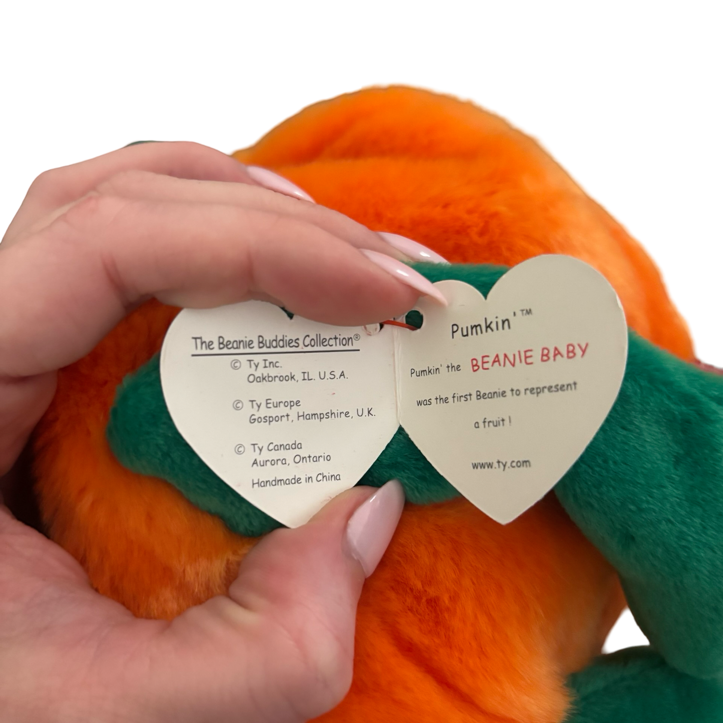 Beanie Babies “Pumkin’” 1999 Pumpkin Stuffie