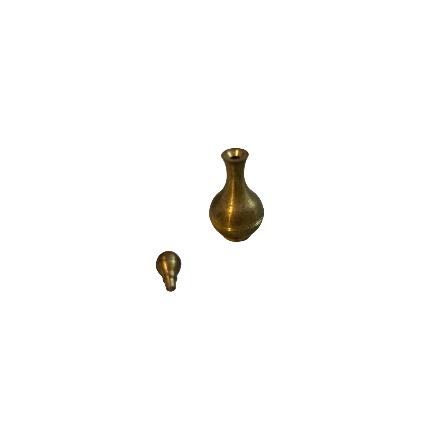 Brass Mini Perfume Bottle