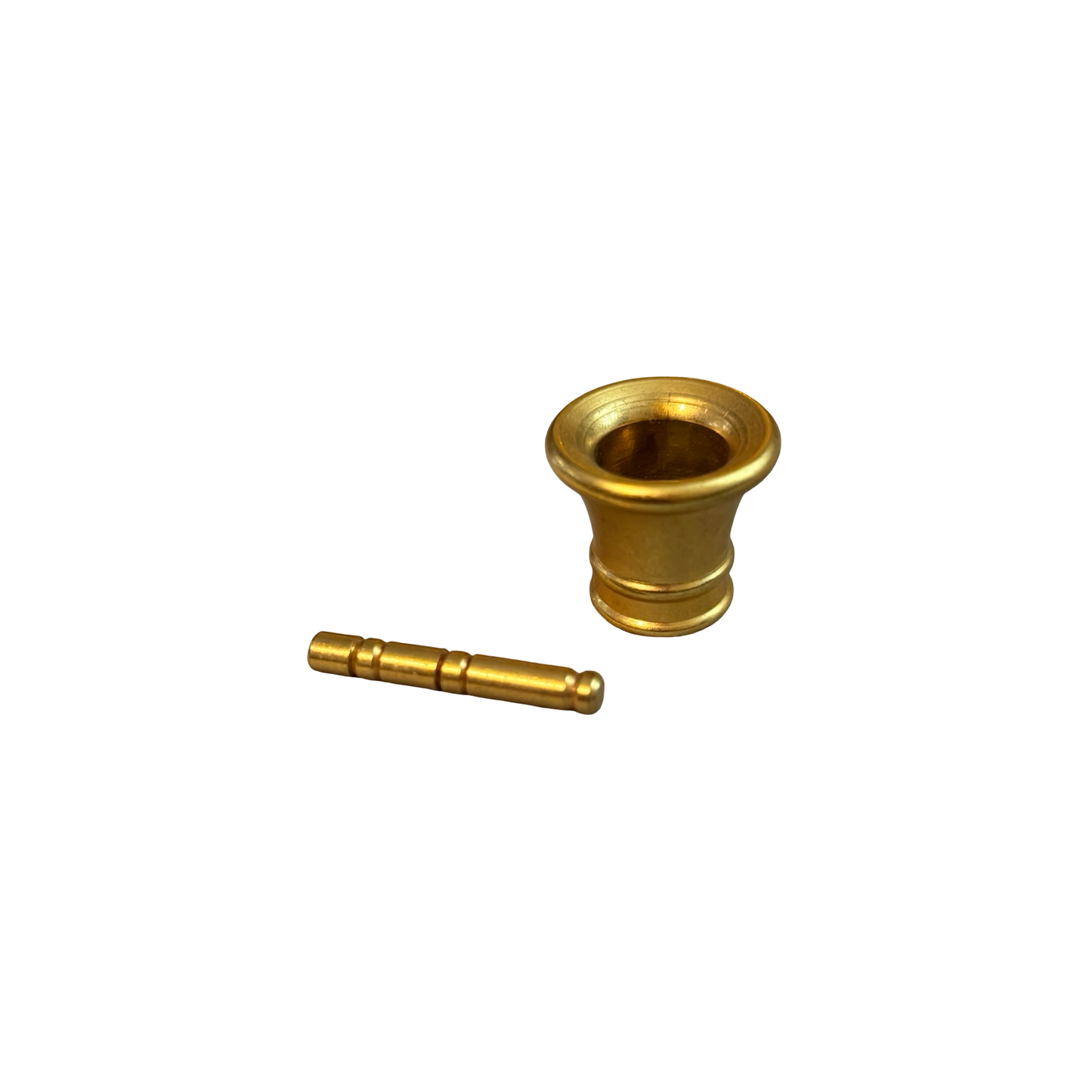 Brass Mini Mortar and Pestle