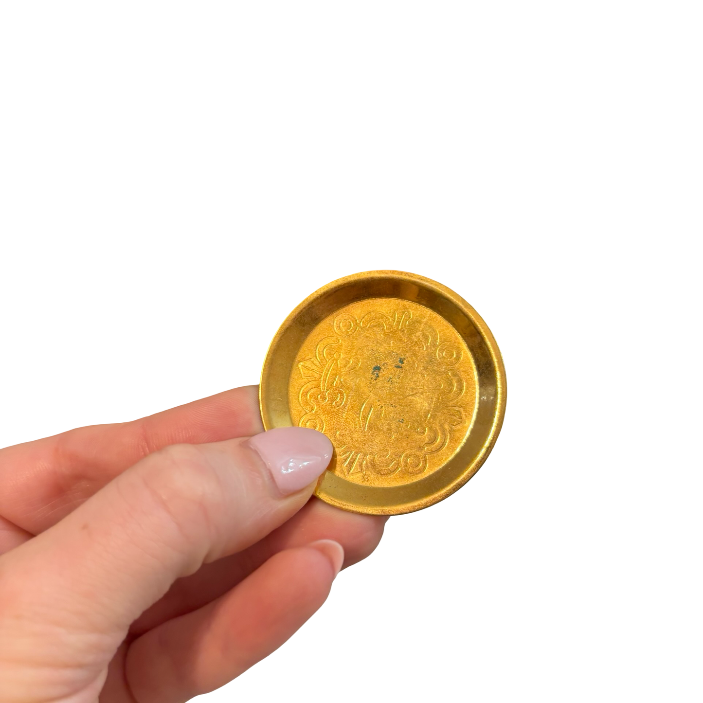 Brass Mini Tray with Cups