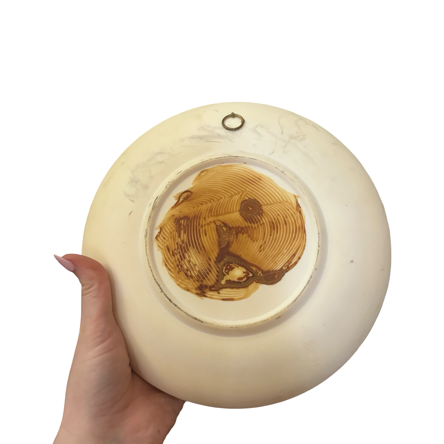 Clio Alabaster Woman Plate by Sergio Benvenuti