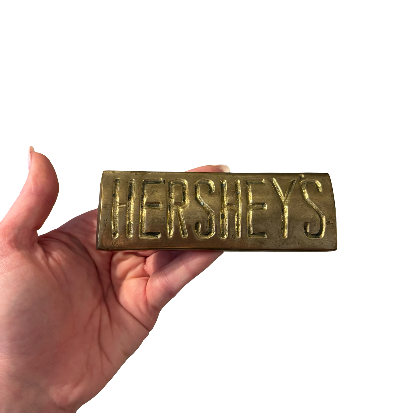 Brass Hershey’s Chocolate Candy Bar