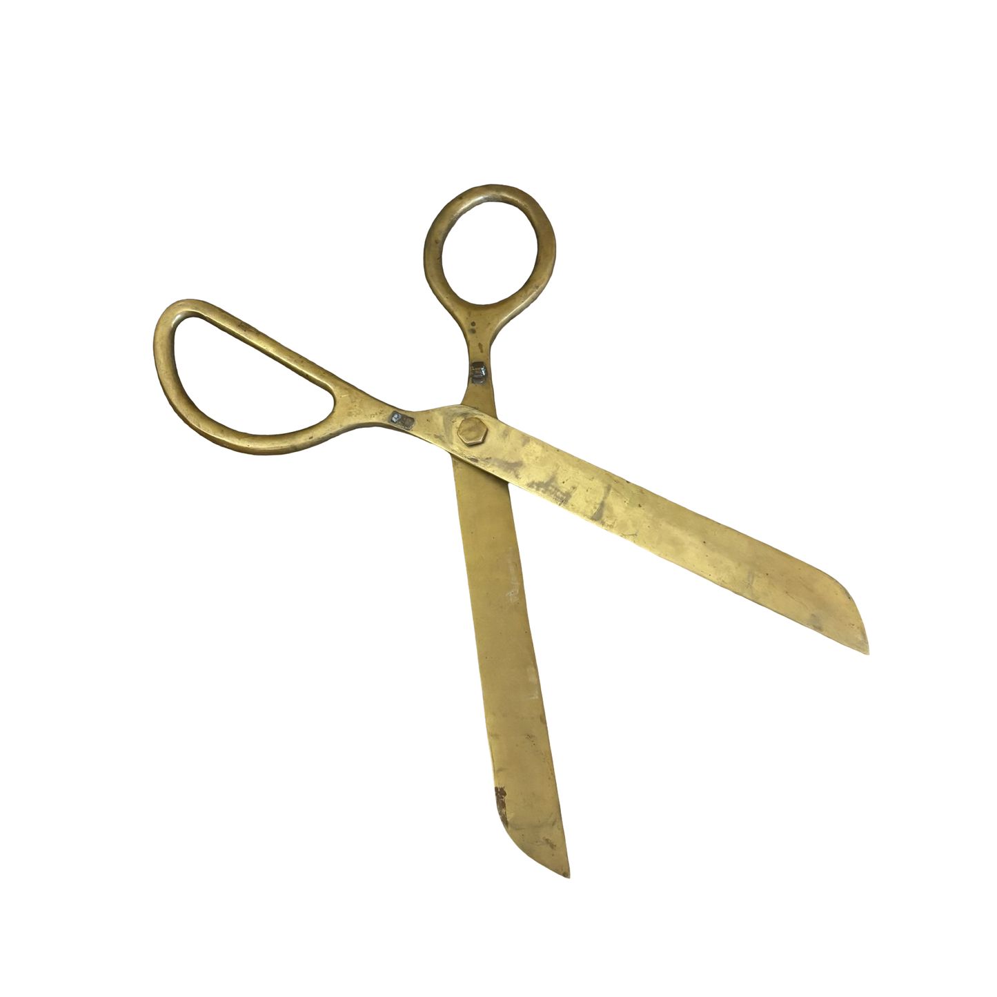 Brass Extra Large Articulated Advertising Display Scissors