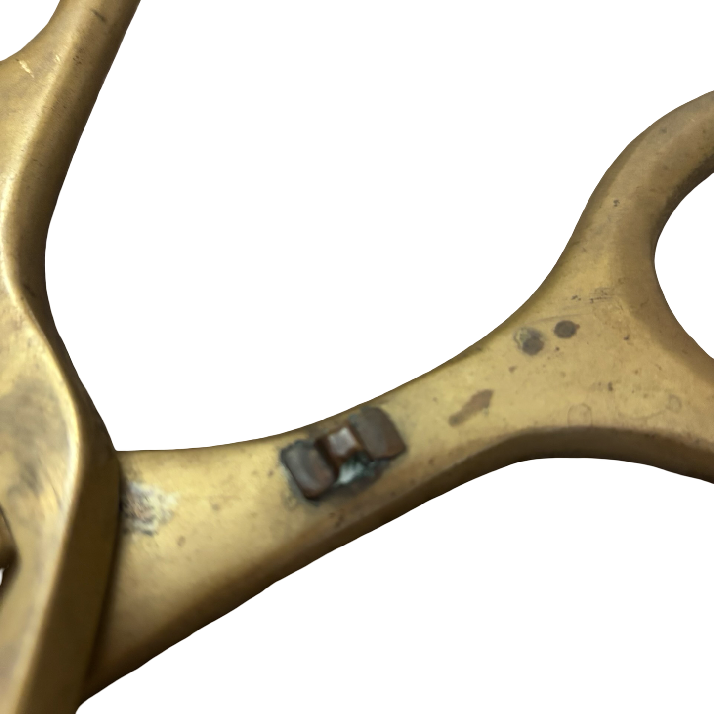 Brass Extra Large Articulated Advertising Display Scissors